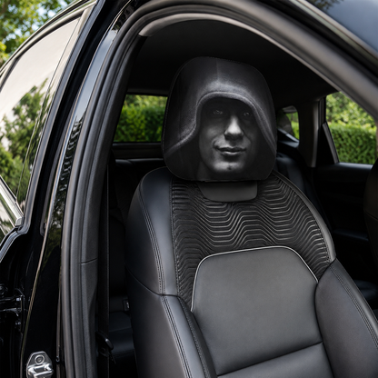 Ghost Face Headrest Covers | Universal Fit | Skin Freindly