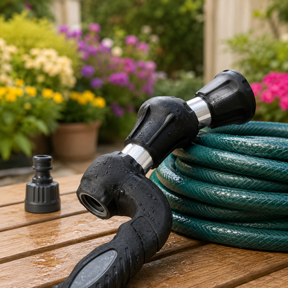 Mighty Power Hose Blaster Nozzle Lawn Garden Car Washing