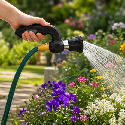 Mighty Power Hose Blaster Nozzle Lawn Garden Car Washing